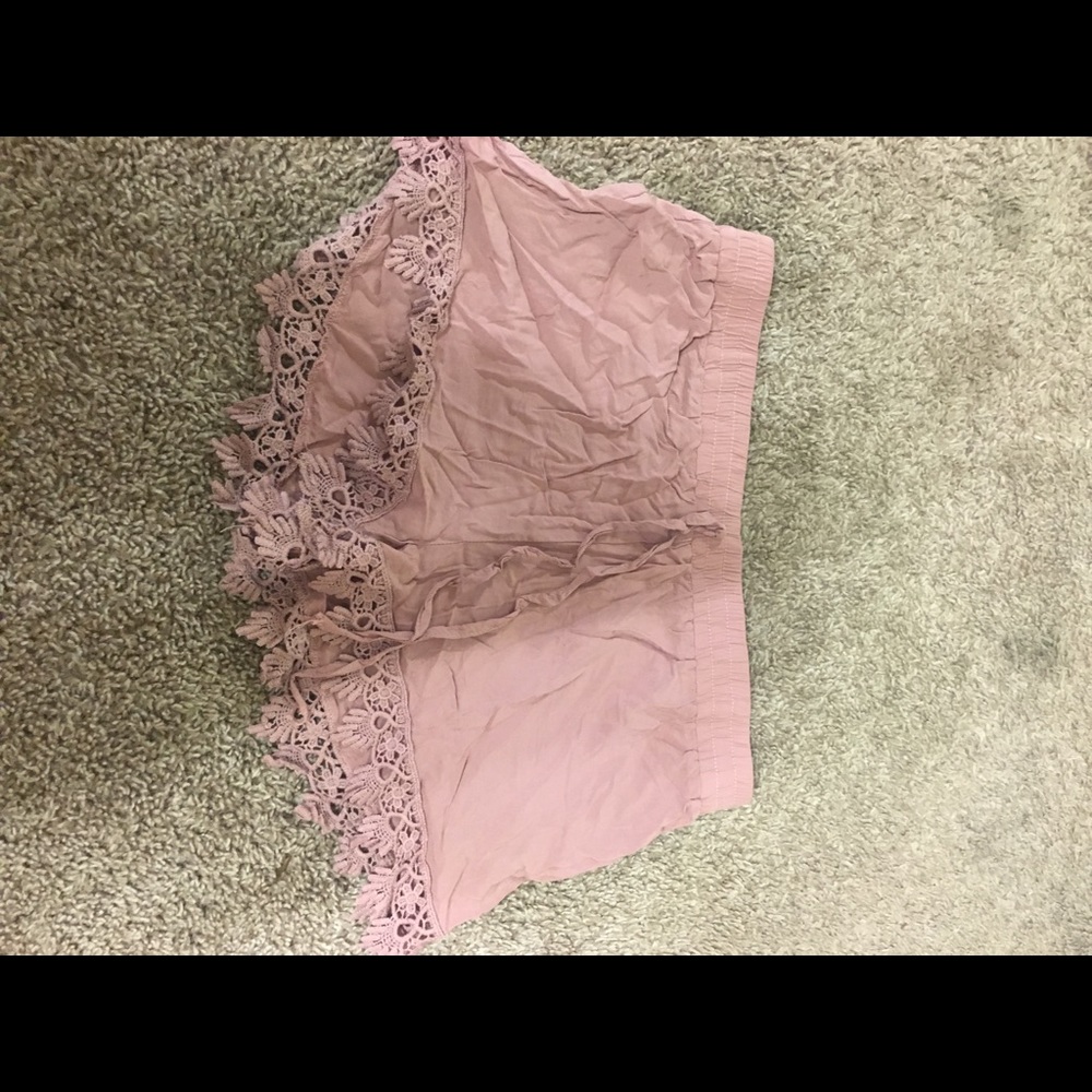 Lace shorts